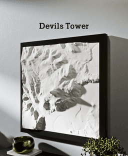 Devils Tower 3d model
