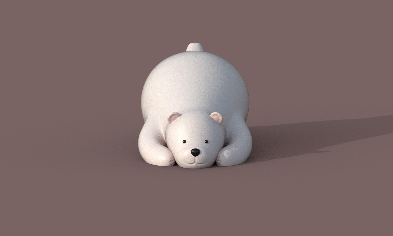 bear cute 3d model