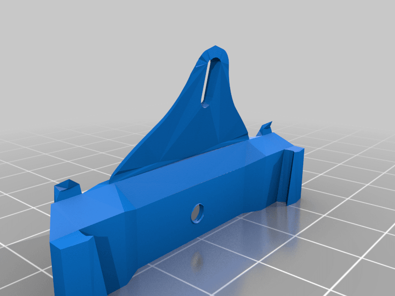 Single-edge razor scraper 3d model