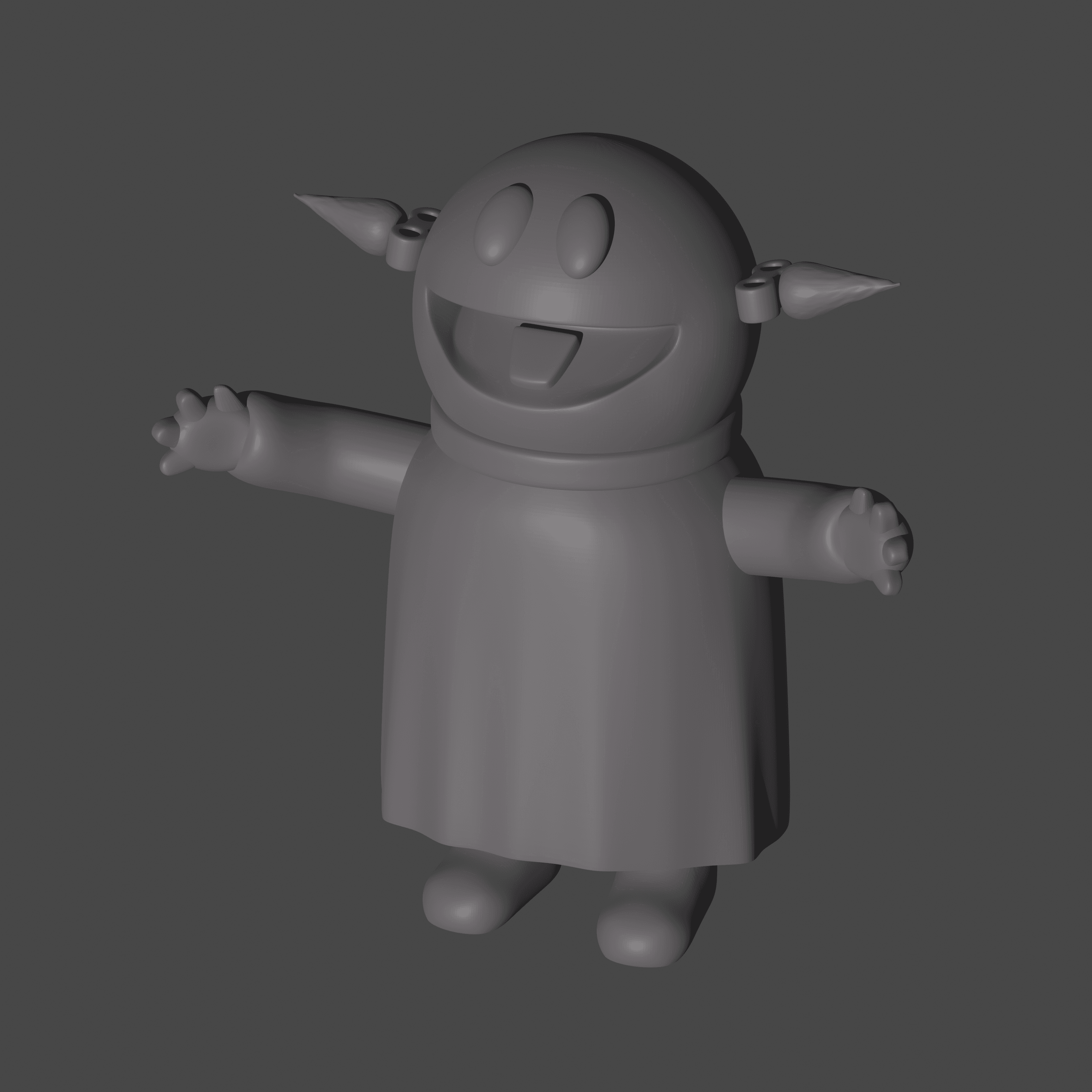 Mona (From Nanalan) Single Piece - Fan Art 3d model