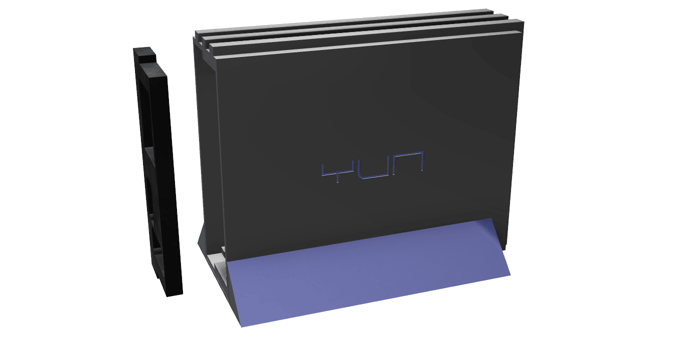 Arduino Yun PS2 case 3d model