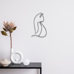 Cat Wall Art 3d model