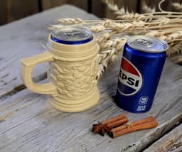 Mini Mug for Mini Soda Cans 3d model