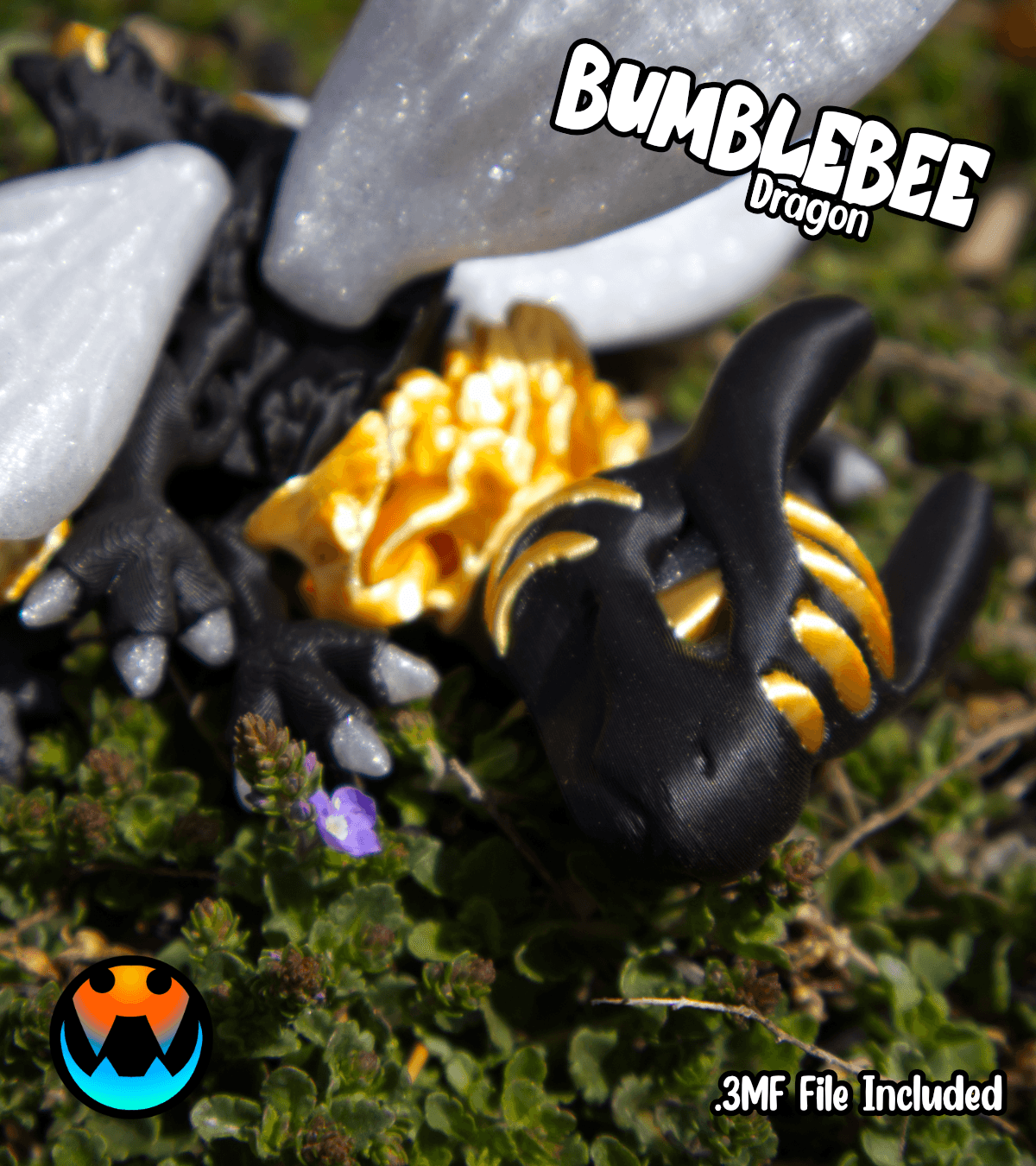 Bumblebee Dragon 3d model