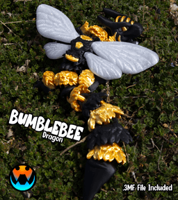 Bumblebee Dragon 3d model