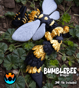 Bumblebee Dragon 3d model