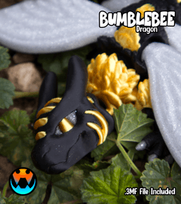 Bumblebee Dragon 3d model