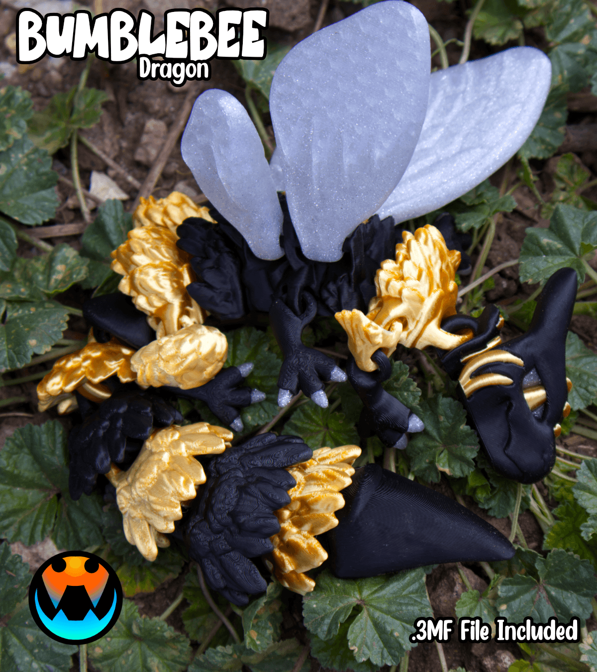 Bumblebee Dragon 3d model