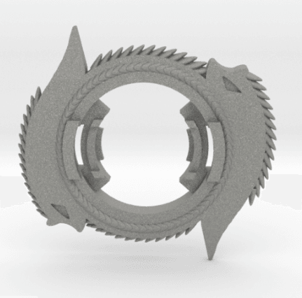 BEYBLADE COPPERHEAD | COMPLETE | GHOST SERIES 3d model
