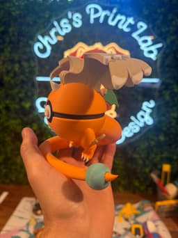Mega Dragonite Pokeball 3d model