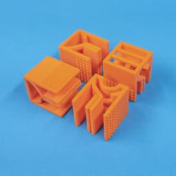 Compliant Cube Clips 3d model