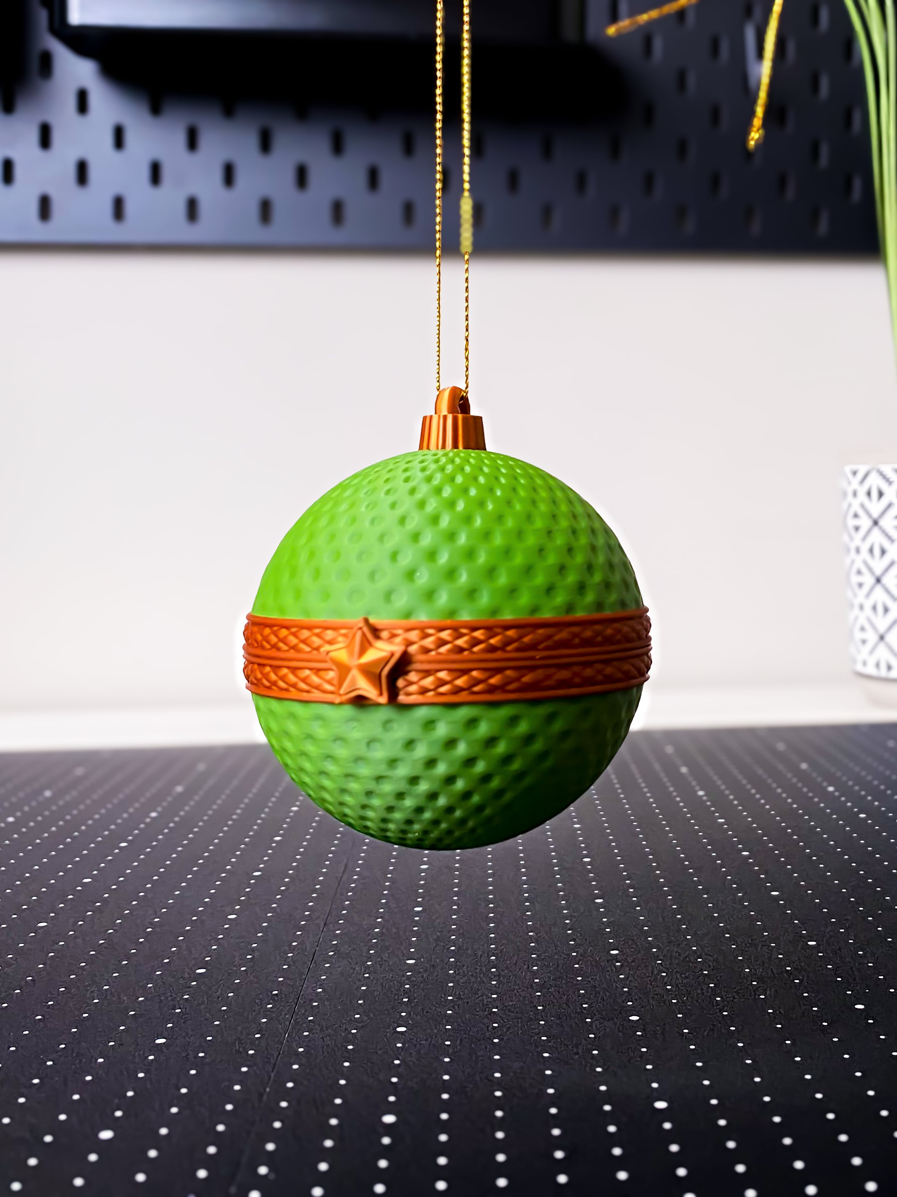 Photo Frame Christmas Ball 3d model