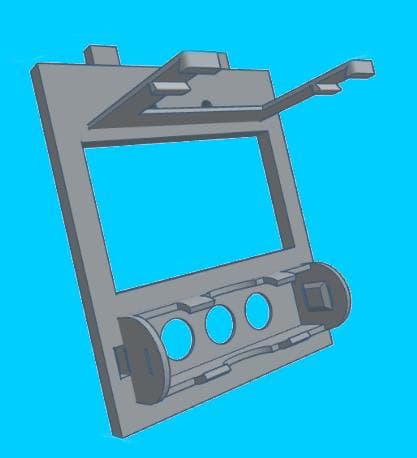 #Gridfinity wall mount light (work in progress) 3d model