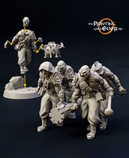 Modular Half-Orc Sapper 3d model