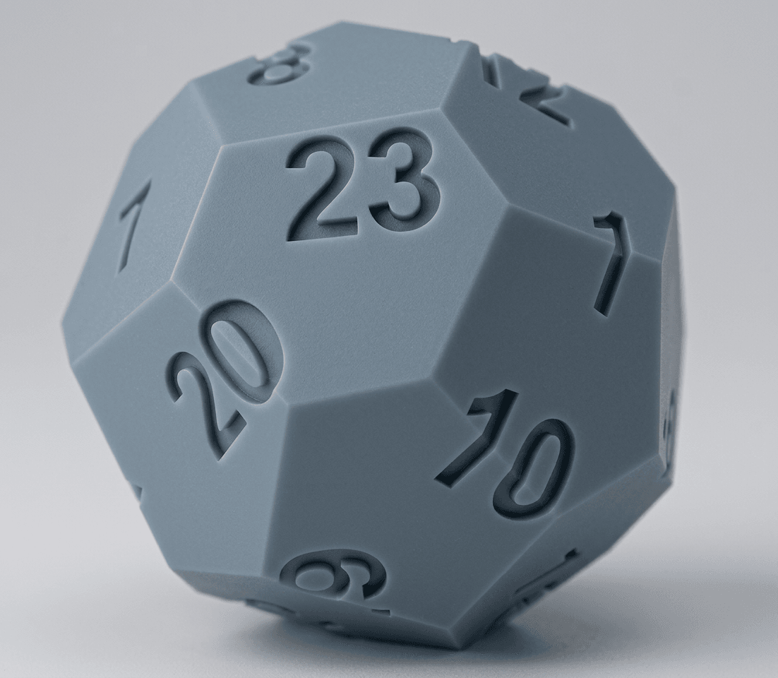 Dice d23 3d model