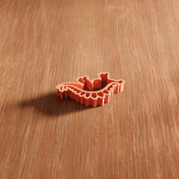 Stegosaurus Dinosaur Cookie Cutter Utensil 3d model