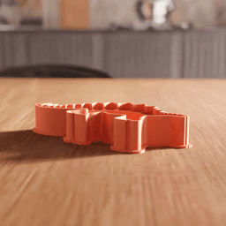 Stegosaurus Dinosaur Cookie Cutter Utensil 3d model