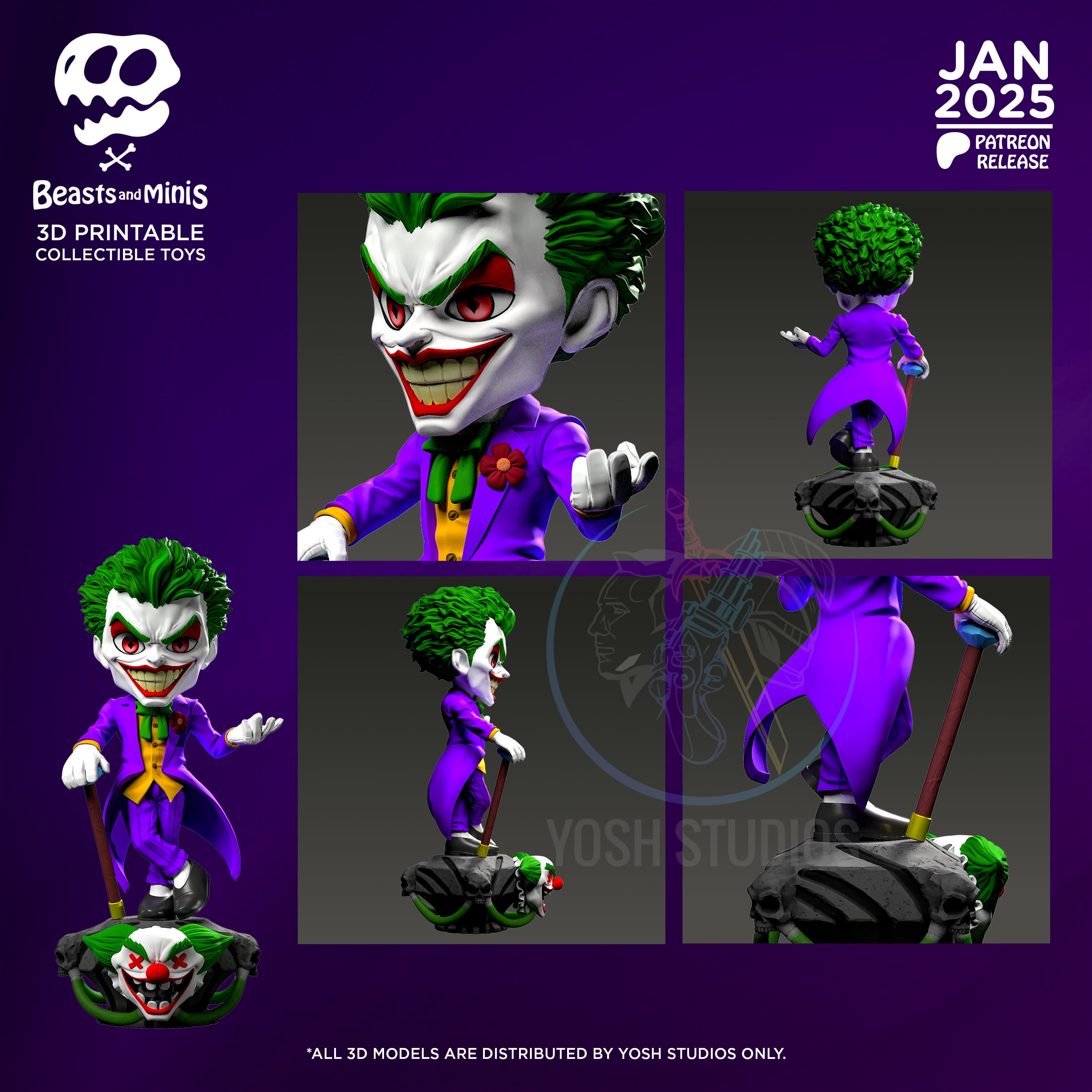 Joker Mini 3D Printer STL File 3d model