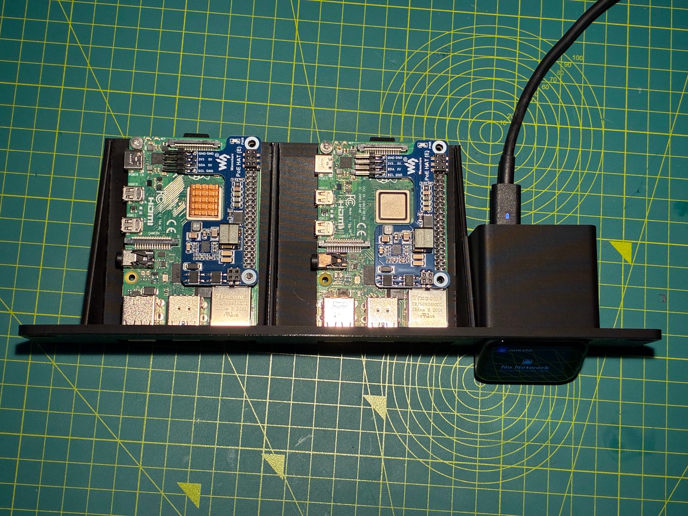 JetKVM Raspberry Pi 10" Rack Mount 3d model
