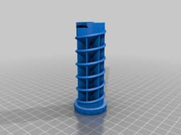 Spiral Pill Box 3d model