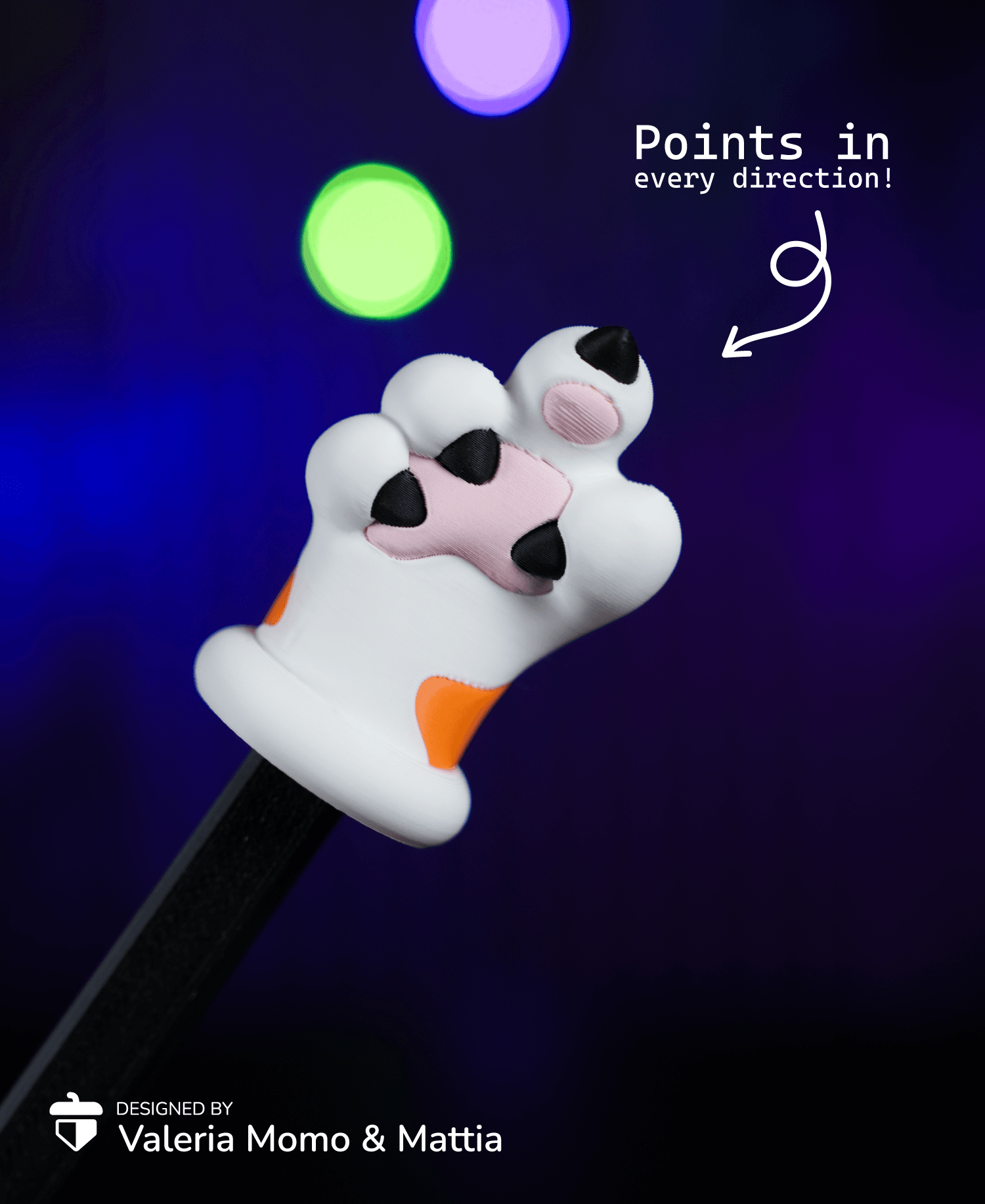 Cat Paw Pointer 3d model