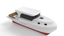 Fishing Boat Model 3d model