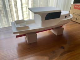 Fishing Boat Model 3d model