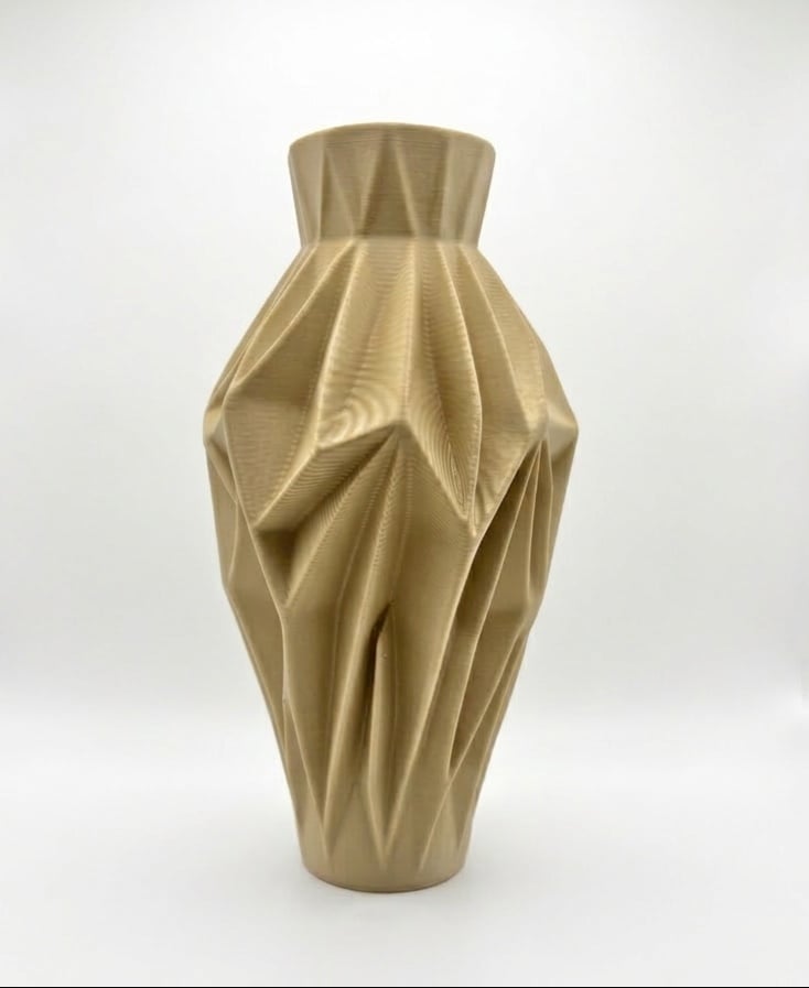 Wrinkle - Water Tight Vase 3d model