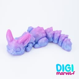 Fennec Fox Flexi + Keychain 3d model