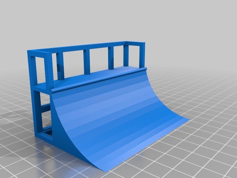 Skate Ramp 3d model
