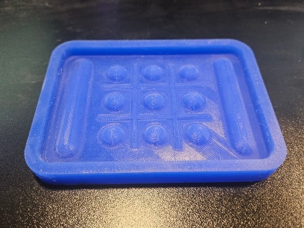 Concrete Tic-Tac-Toe Mold 3d model