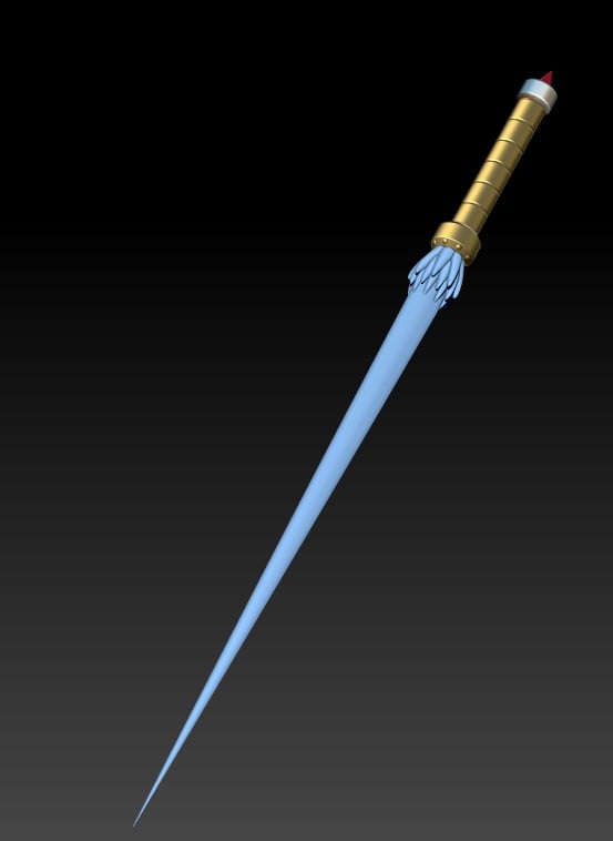 Z-Saber Variation A 3d model