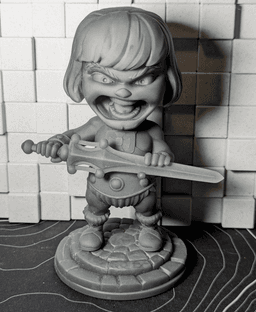 Li'l He-Man 3d model