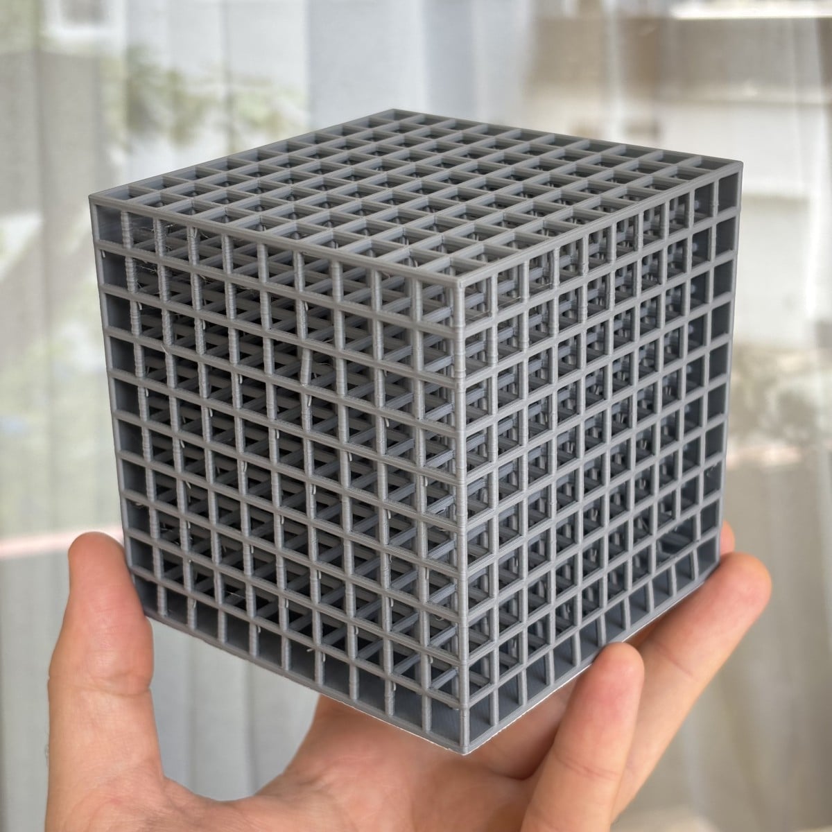One liter cube 3d model