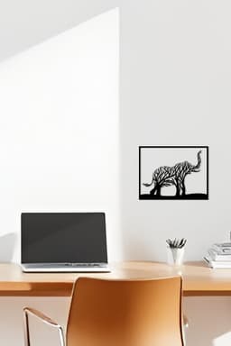 Elephant Wall Art, Wall Decor, Home Decor 3d model