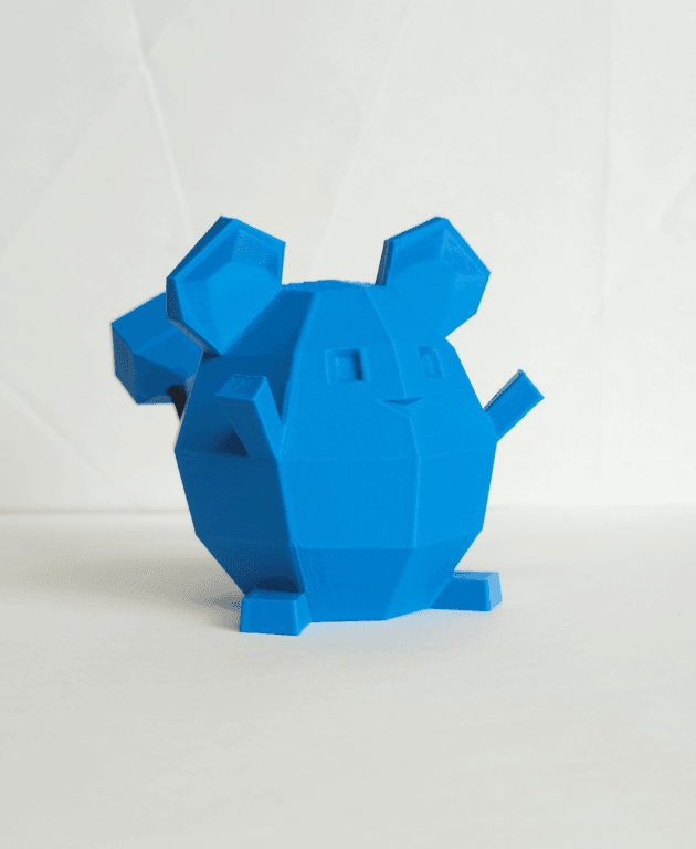 Marill Low Poly Pokemon 3d model