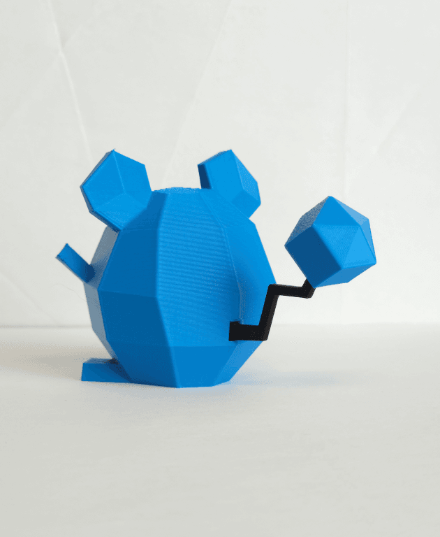 Marill Low Poly Pokemon 3d model