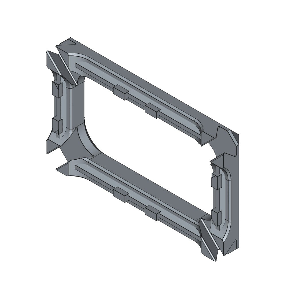 D-LOCK_BOX.1-2-B_TOP 3d model