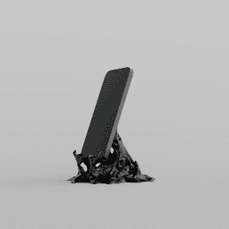 Symbiote Phone Stand Supportless 3d model