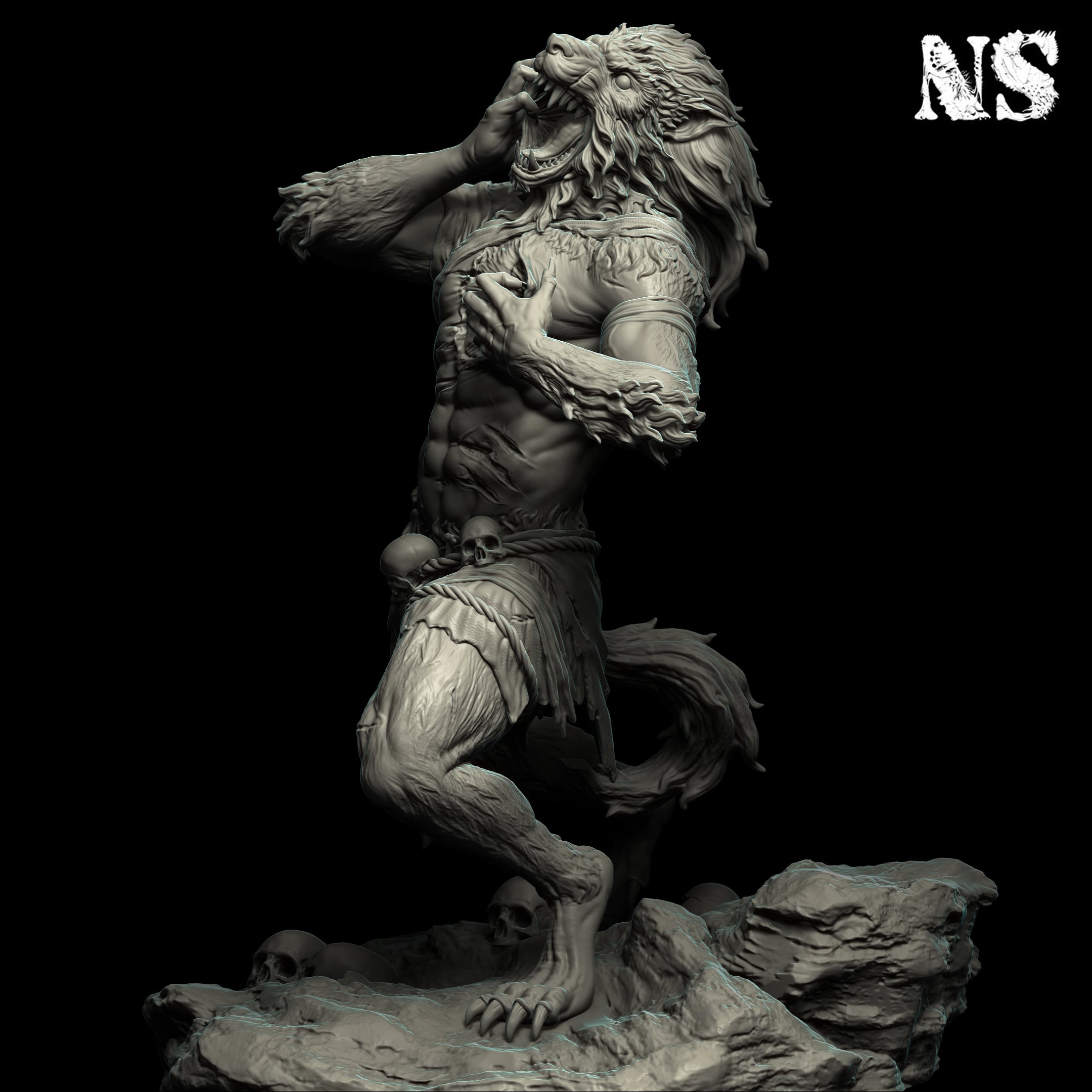 FREE Werewolf 3d model