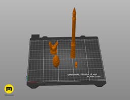 Webster Boot wand 3d model