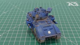M2A7 Carnivore Grimdark Light Tank 3D Print 3d model