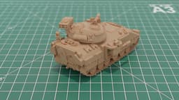 M2A7 Carnivore Grimdark Light Tank 3D Print 3d model