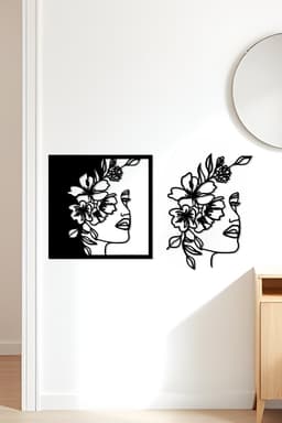 Rose Wall Art, Wall Decor, Home Decor 3d model