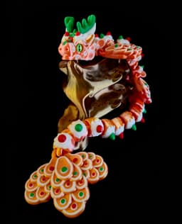 Gingerbread Adult Dragon (Personal Use) 3d model