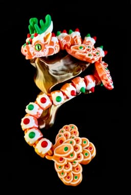 Gingerbread Adult Dragon (Personal Use) 3d model
