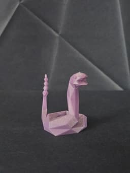 Ekans Low Poly Pokemon 3d model