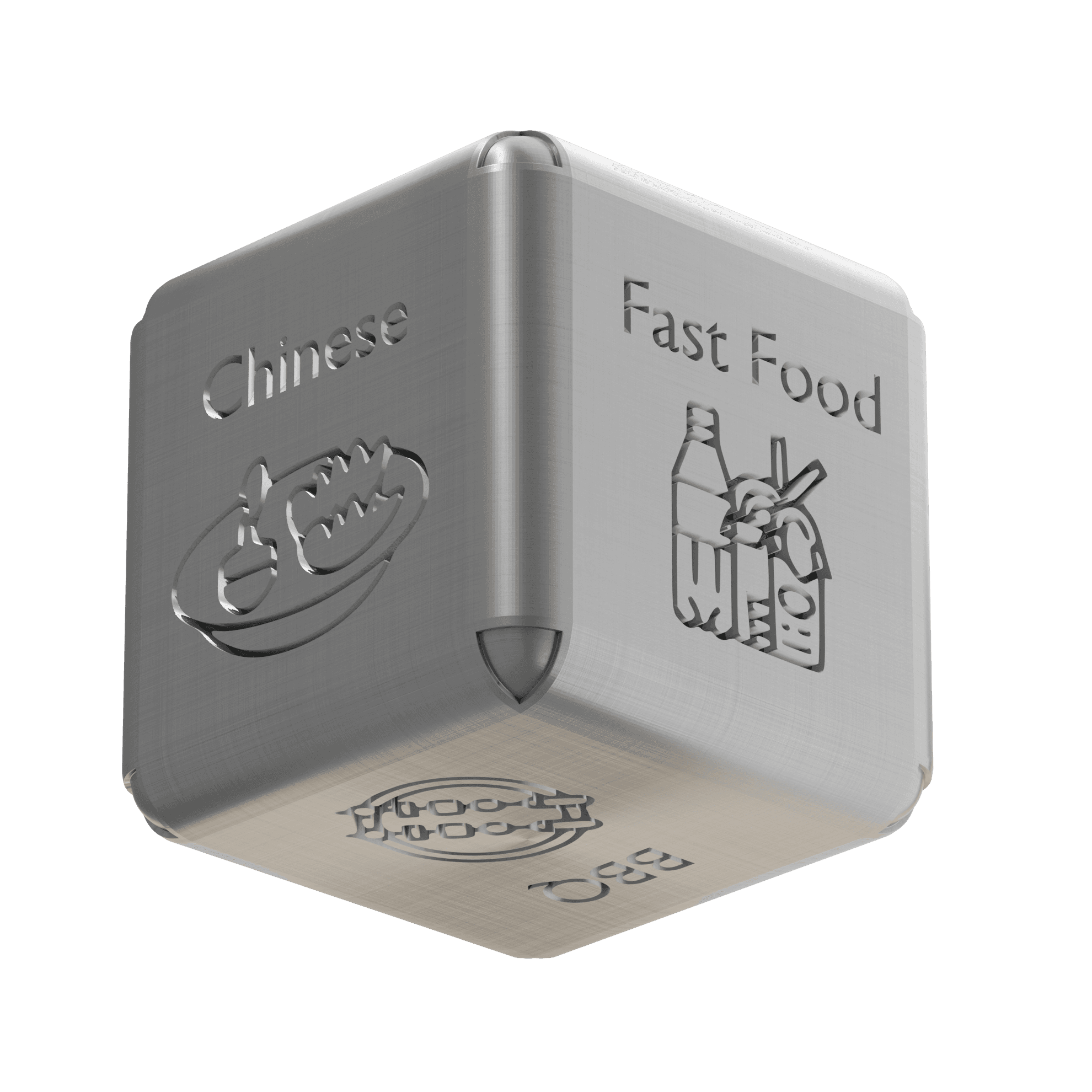 Food Dice 1 3d model