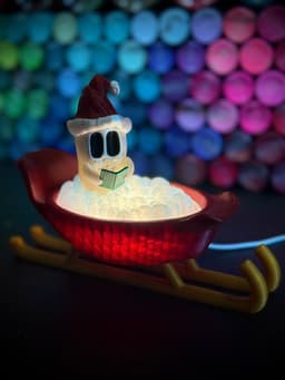 Christmas Boo-ble Bath 3d model