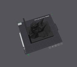 tricerotops bookend 3d model